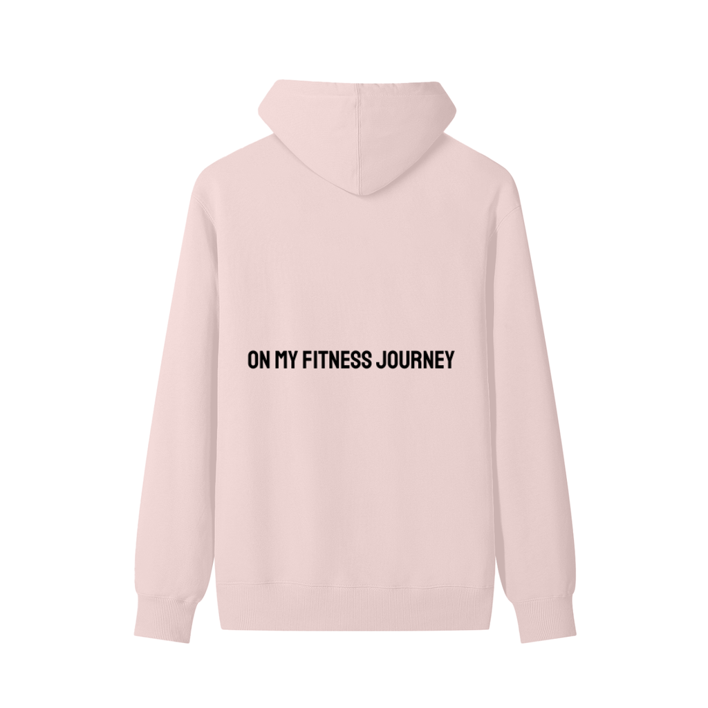 On my Fitness Journey Oversized Classic Hoodie - Pink