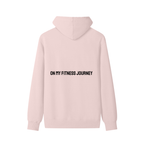 On my Fitness Journey Oversized Classic Hoodie - Pink