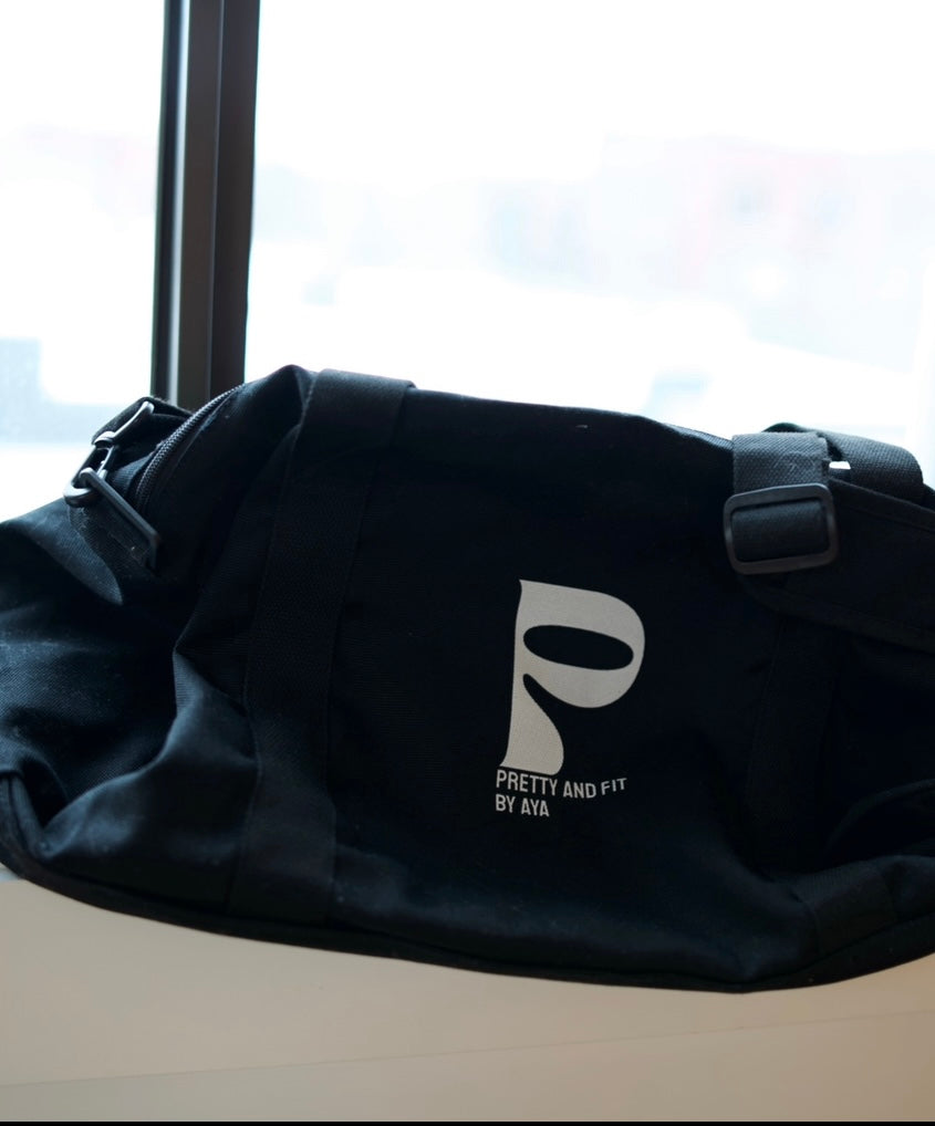 Pretty and Fit by Aya Gym Bag - Black