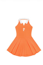 Pretty and Fit by Aya Tennis Dress- Orange