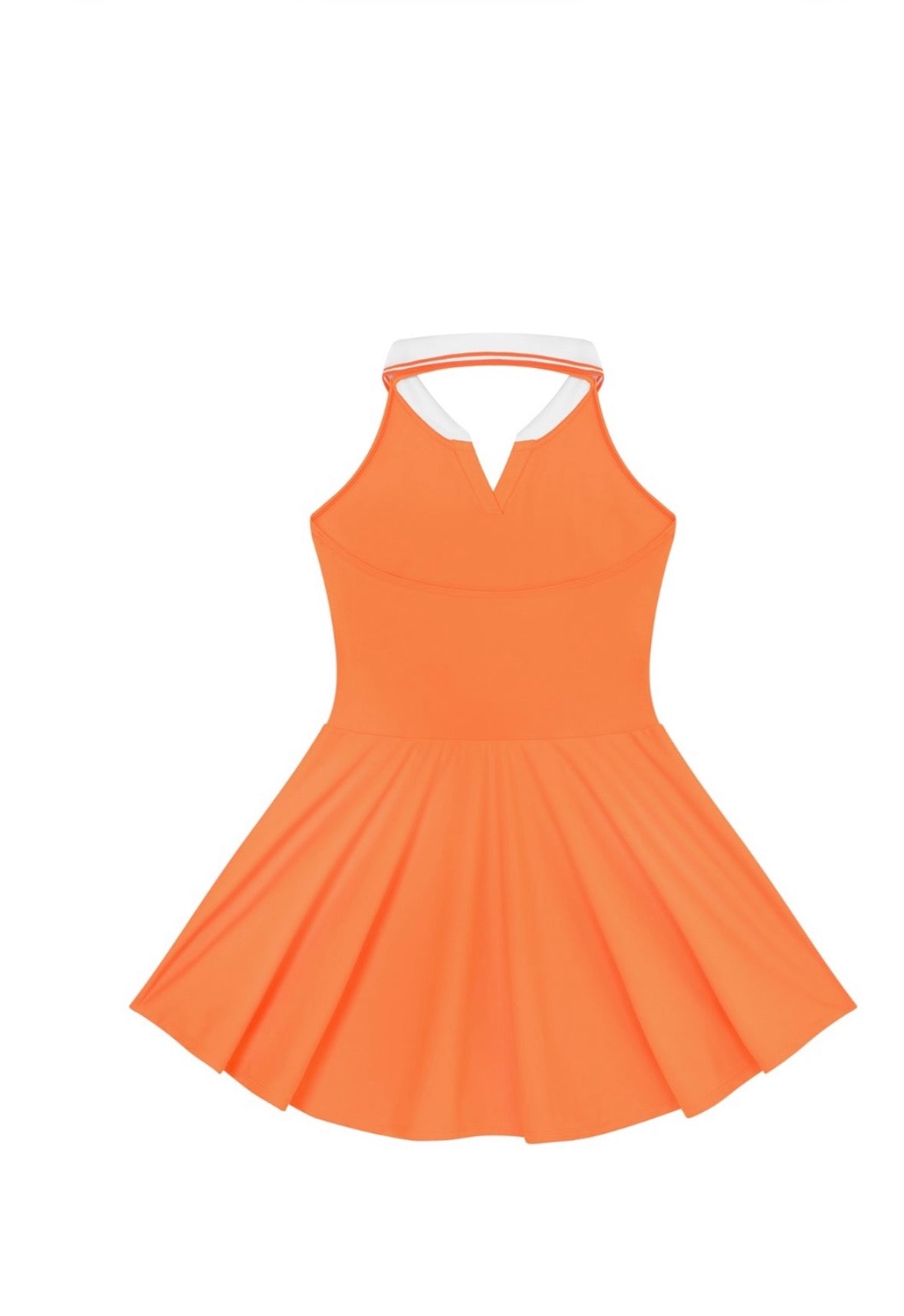 Pretty and Fit by Aya Tennis Dress- Orange