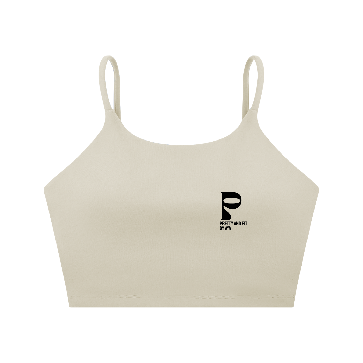 Pretty and Fit by Aya Sports Bra  - Natural