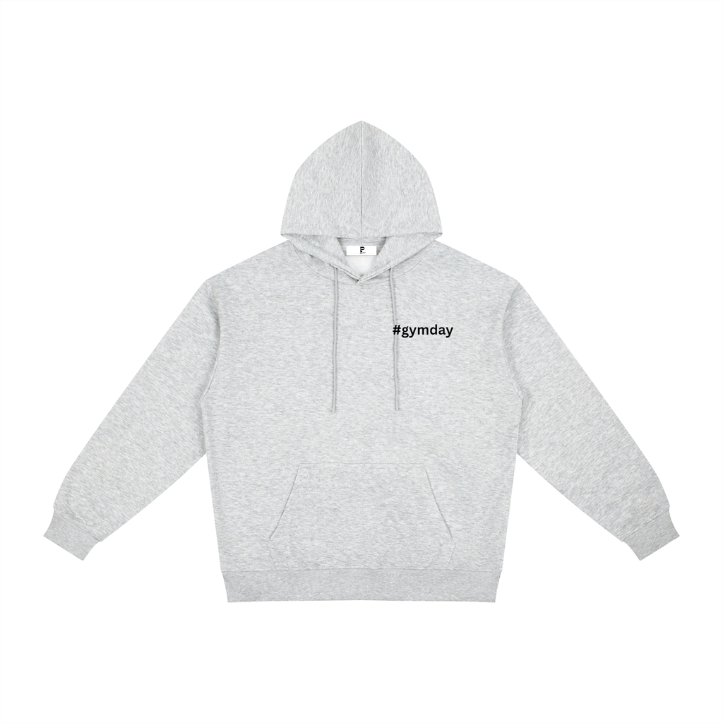 #gymday Oversized Hoodie - Gray